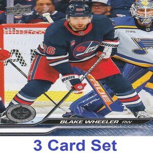 Blake Wheeler Hockey Card Collection